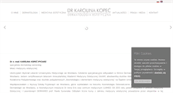 Desktop Screenshot of karolinakopec.com